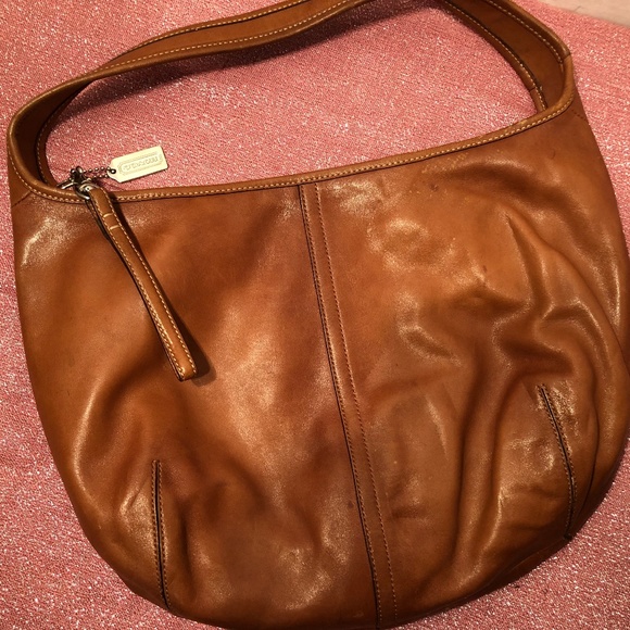 coach leather hobo handbags